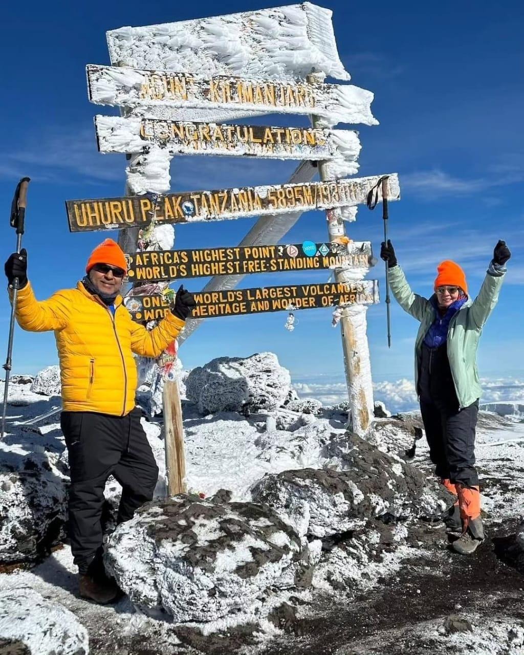 8 Days Mount Kilimanjaro Trekking Adventure via Machame Route